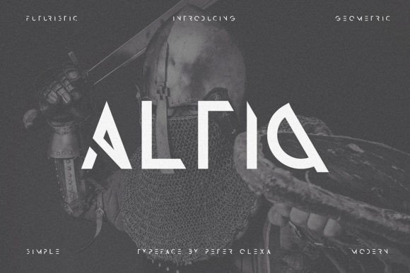 Altiq: Defining the Future of Geometric Minimalist Typography
