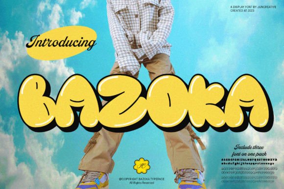 Bazoka: Bold Graffiti Style for Urban Design