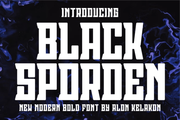 Black Sporden: Bold Authority for Modern Branding