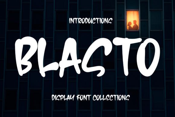 Blasto: The Cute Decorative Font for Crafters