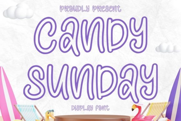 Candy Sunday: Elevating Brand Identity Through Bold, Intricate Typography