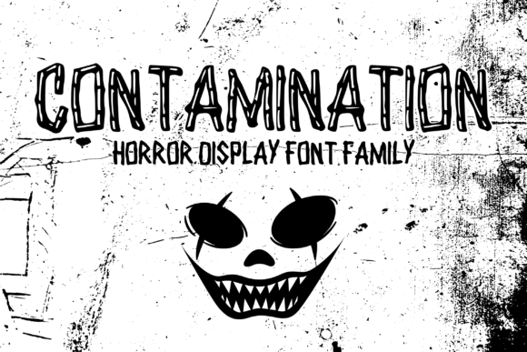 Contamination: A Horror Font That Drips With Fear and Unease