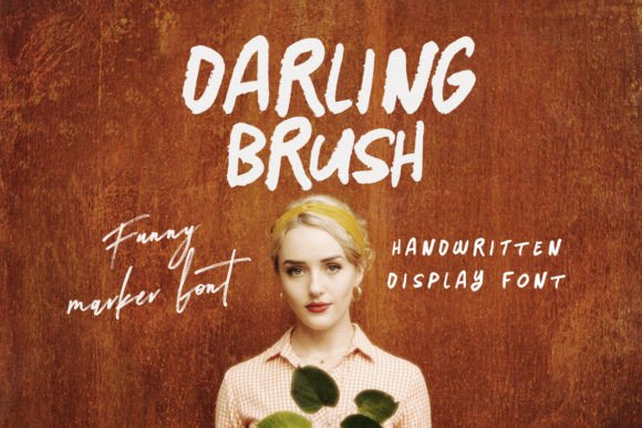 Darling Brush: Evaluating a Funky Marker Display Font for Modern Design Projects