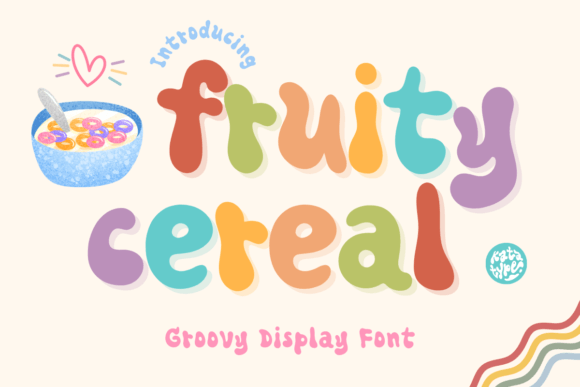 Fruity Cereal: A Playful Font for Bold Designs
