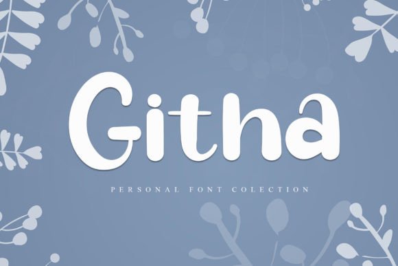Githa: Elegant Display Font for Creative Designs