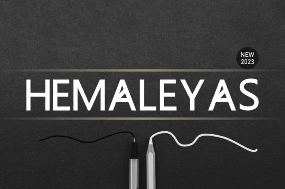 Hemaleyas: Elevate Designs with Elegant Display Typography