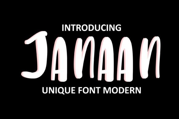Janaan Font Review: Elevating Magazine Layouts and Craft Designs with Elegant Typography
