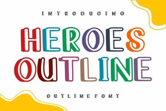 Mastering Visual Impact with Heroes Outline: The Versatile Display Font for Modern Designers