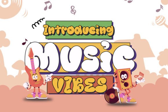 Music Vibes: Capturing 70s Funk Soul Typography