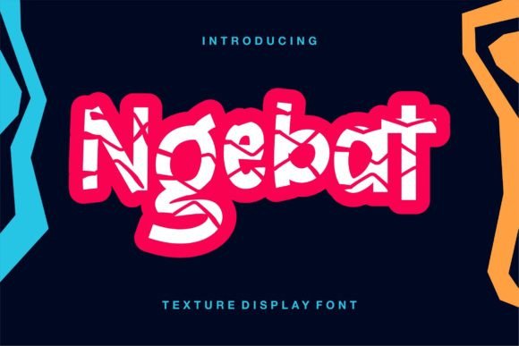 Ngebat: Modern Display Font for Bold Design