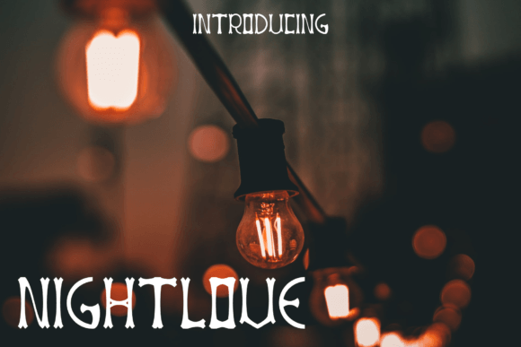 Nightlove Font: Evaluating a Quirky Display Typeface for Creative Projects