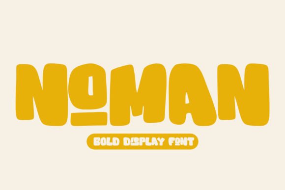 Noman Font: Bold Retro Style for Creative Designs