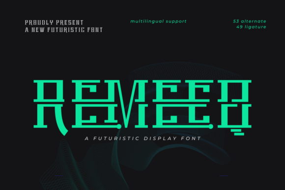 Remeeq: A Practical Evaluation of a Futuristic Display Font