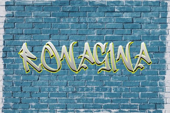 Ronagina Font: Evaluating a Graffiti-Style Display Typeface for Modern Design